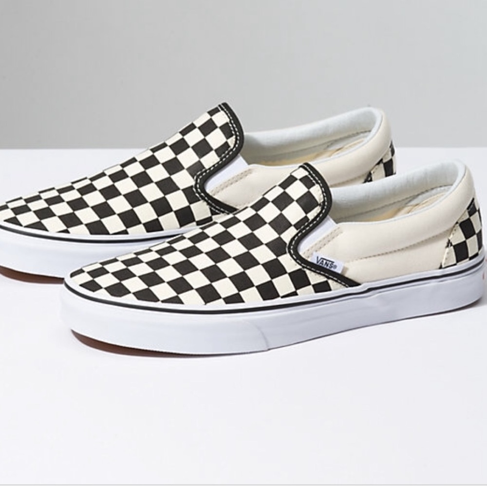 NWT Checkered Vans